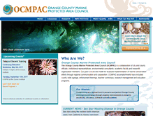 Tablet Screenshot of ocmarineprotection.org